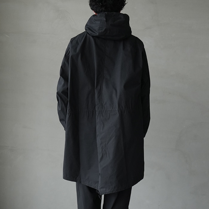 yoko sakamoto モッズコート シャツ 黒 L ys-26ss-01) YOKOSAKAMOTO(ヨーコサカモト) /MODS COAT(モッズコート