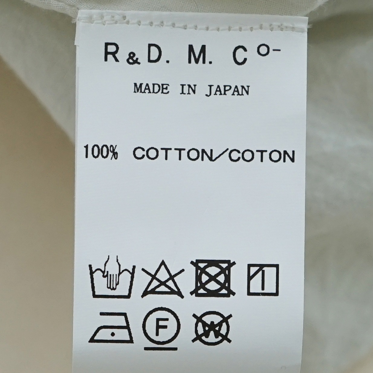 60%OFF】(5651) R&D.M.Co-/OLDMANS TAILOR(アールアンド