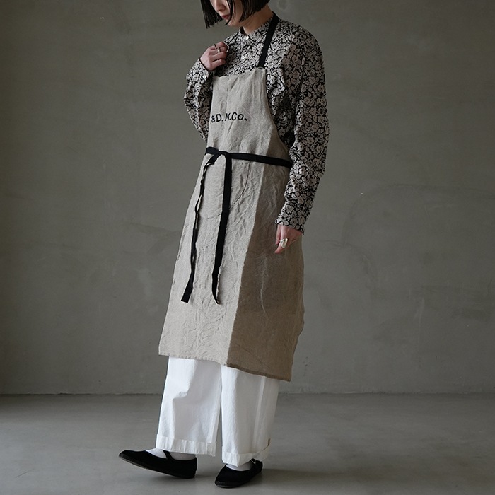 オールドマンズテーラー　エプロン　黒　新品未使用 OLDMANS TAILOR[オールドマンズ テーラー]SEASONAL WORK APRON