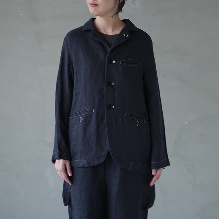 新品　Vlas Blomme ヴラスブラム　ラチネ　テーラード　ジャケット 新品Vlas Blomme ヴラスブラムラチネテーラードジャケット