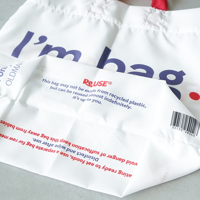 R&D.M.CO. I'm bag エコバッグ Cream オールドマンズテーラー R&D.M.Co- I'm bag クリーム エコバッグ