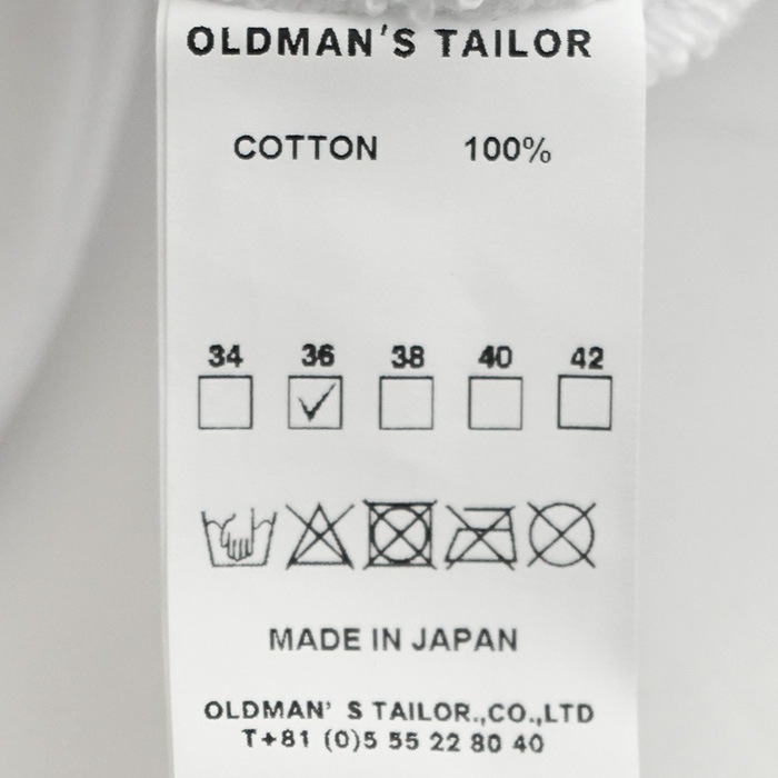 omt-ss759) / R&D.M.Co-/OLDMANS TAILOR(アールアンドディーエム