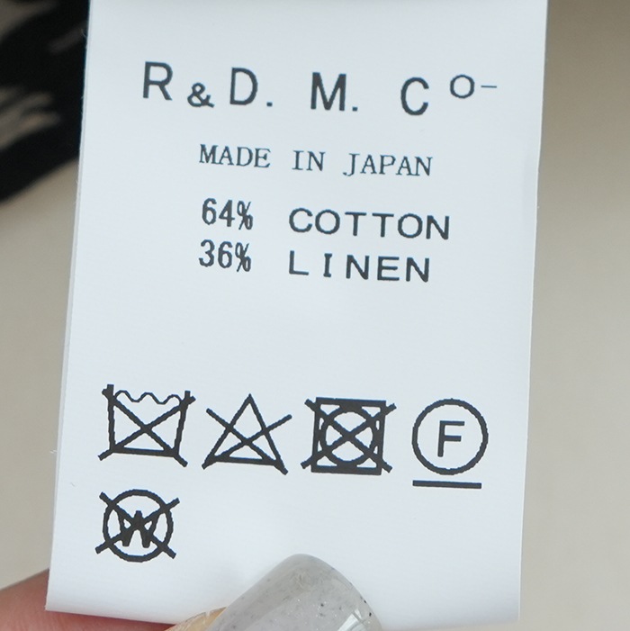 5540) R&D.M.Co-/OLDMANS TAILOR(アールアンドディーエムコー/オールド