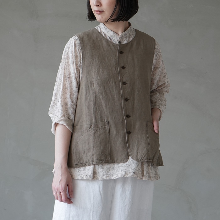 30%OFF】(13119053) Vlas Blomme (ヴラスブラム) /Linen Viscose 