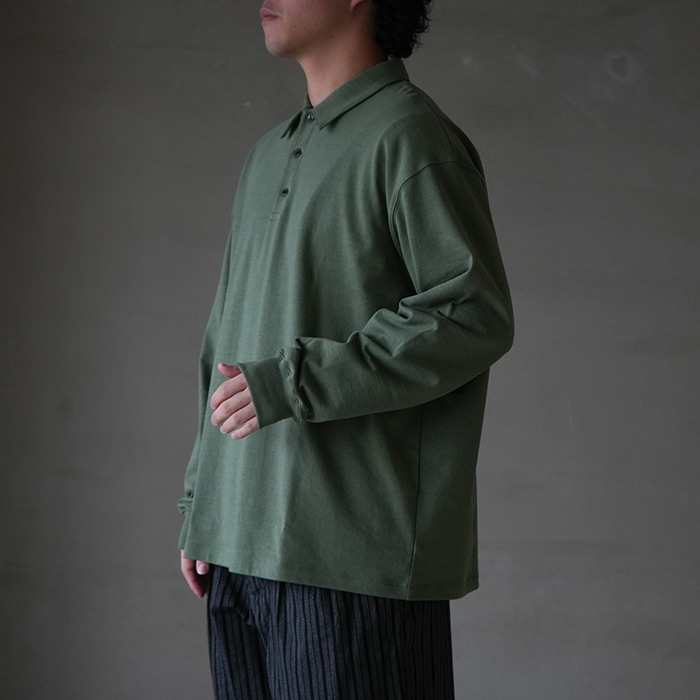 30%OFF】(ys-24ss-75) YOKOSAKAMOTO(ヨーコサカモト) / L/S POLO