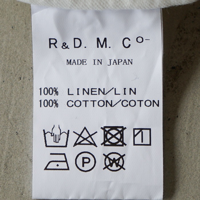 【美品】R & D.M.Co-コットンエンブロイダリーカディスモック 6558) / R&D.M.Co-/OLDMANS TAILOR(アールアンドディーエムコー