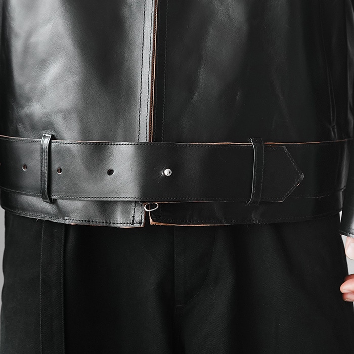 2　アンセルム　H.L ZIP UP JACKET　レザージャケット ANCELLM/アンセルム/H.L ZIP UP JACKET | GARDEN（ガーデン） ｜【公式