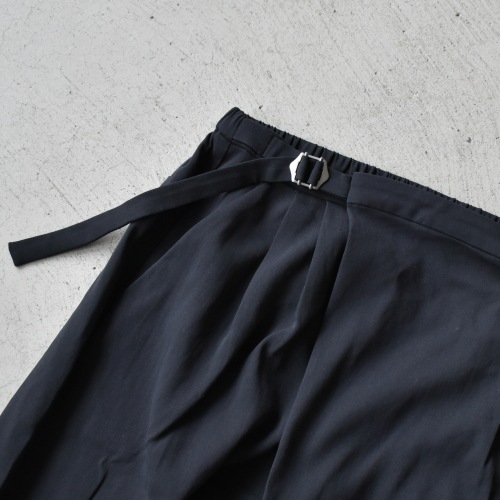 E201T026) / evam eva(エヴァムエヴァ) / cotton double wrap PT