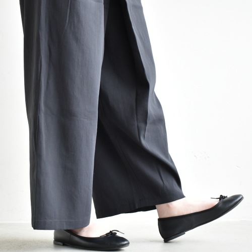 E201T026) / evam eva(エヴァムエヴァ) / cotton double wrap PT 