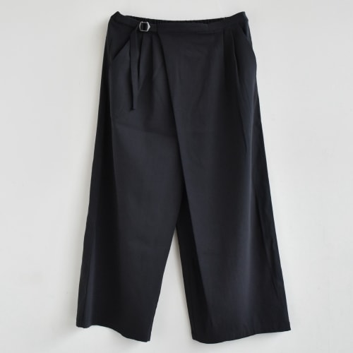 E201T026) / evam eva(エヴァムエヴァ) / cotton double wrap PT