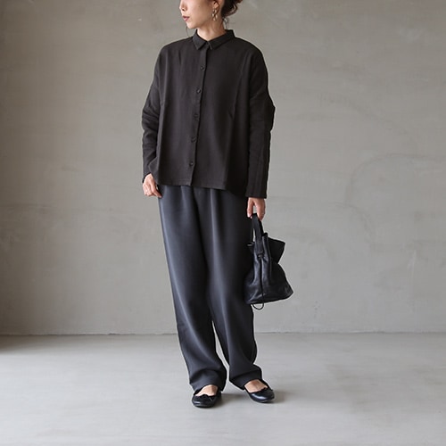 e213t055) / evam eva(エヴァムエヴァ) / cotton shirt(コットンシャツ