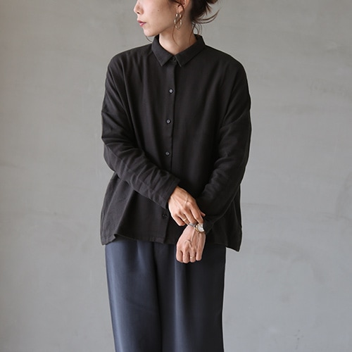 e213t055) / evam eva(エヴァムエヴァ) / cotton shirt(コットンシャツ