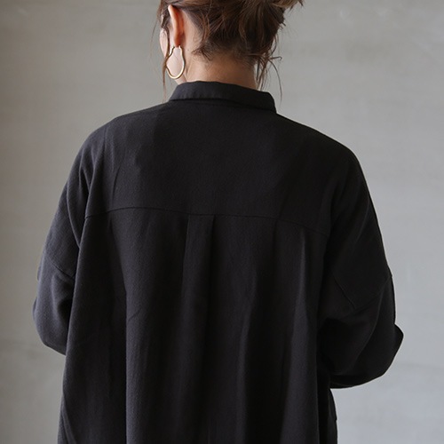 e213t055) / evam eva(エヴァムエヴァ) / cotton shirt(コットンシャツ