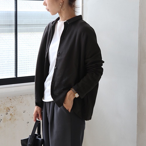 e213t055) / evam eva(エヴァムエヴァ) / cotton shirt(コットンシャツ 