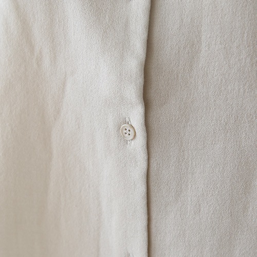 e213t055) / evam eva(エヴァムエヴァ) / cotton shirt(コットンシャツ