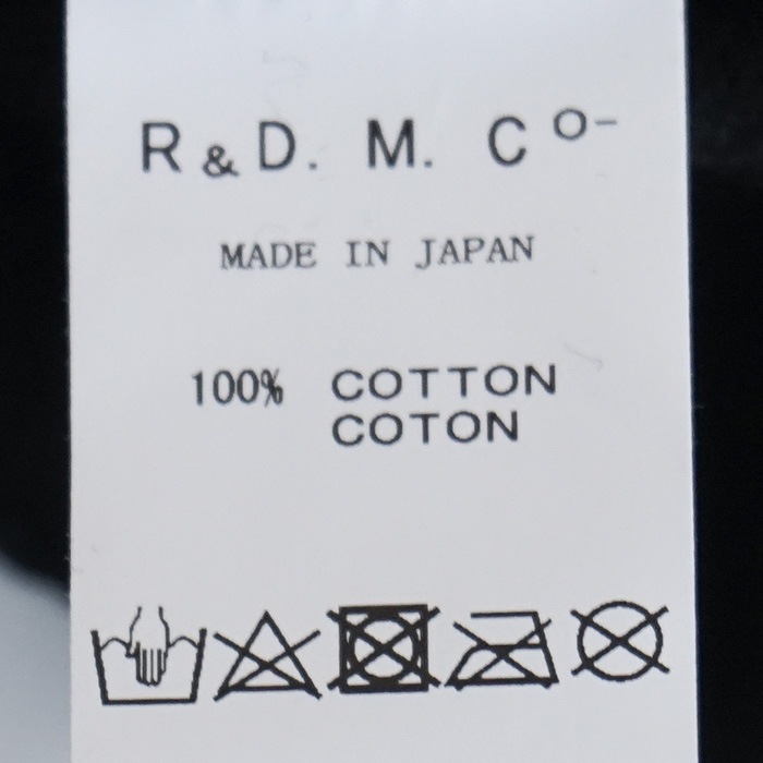 R&D.M.Co- 裏起毛CREW NECK TRAINER R&D.M.Co- 裏起毛CREW NECK TRAINER 30%OFF】(6560) R&D.M.Co