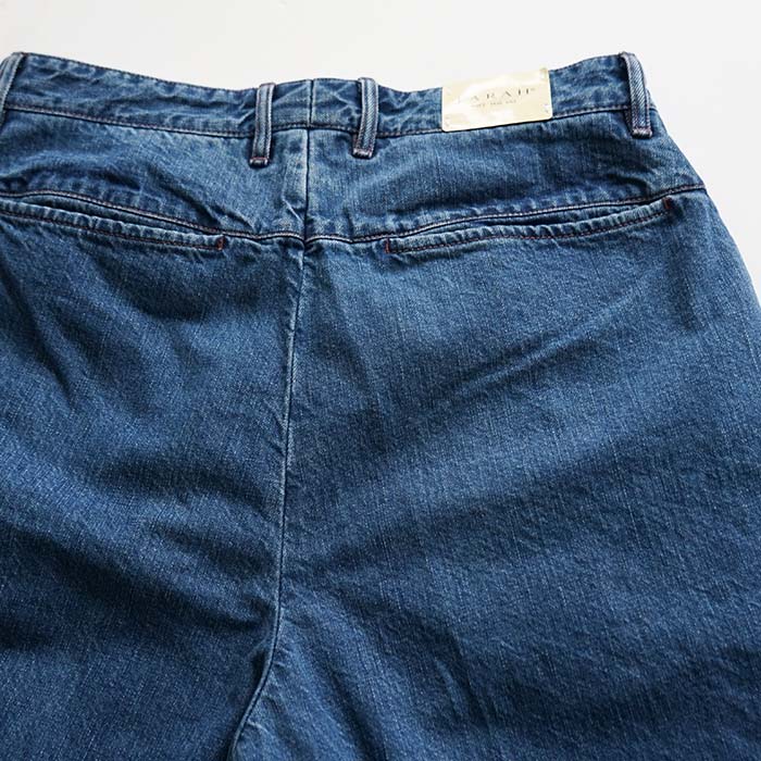 FARAH 2タックワイドテーパードパンツ 30/30 ブルー SALE 30％OFF】Two Tuck Wide Taperd Pants ツータックワイド