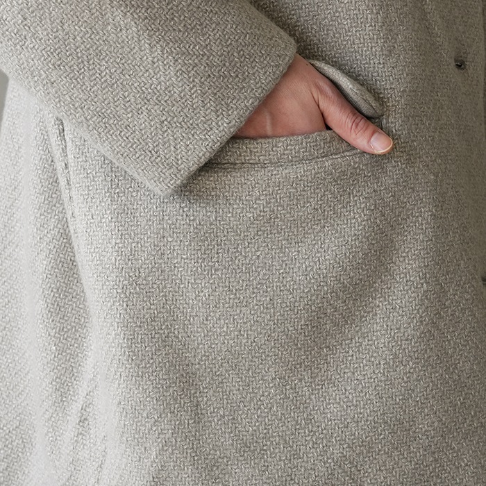 ○(e253t149) / evam eva (エヴァムエヴァ) / renew-wool stand short