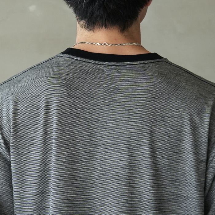 bn-26sm-073) / BATONER(バトナー) / Men SUMMER WOOL T-SHIRT(サマー
