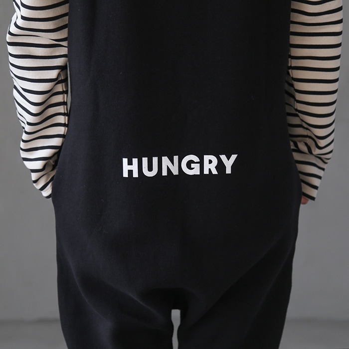 R&D.M.Co- オールドマンズテーラー 裏起毛 サロペット 黒 5365) / R&D.M.Co-/OLDMANS TAILOR(アールアンドディーエムコー