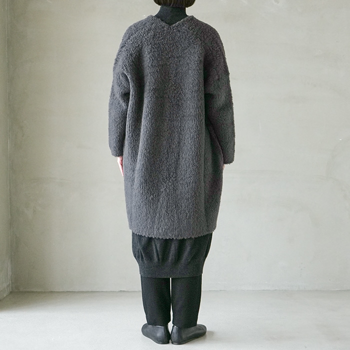 ◎□（e243k180) / evam eva(エヴァムエヴァ) /boa robe