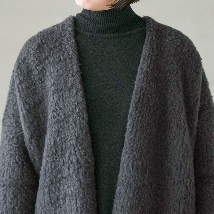 ◎□（e243k180) / evam eva(エヴァムエヴァ) /boa robe
