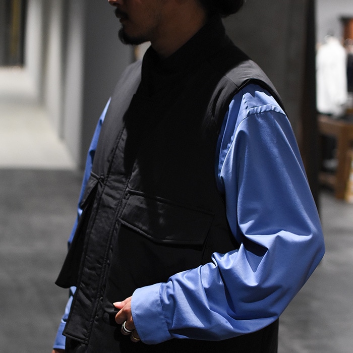 30%OFF】(kon-ve01243) / kontor(コントール) / PADDED FLAK VEST (パ