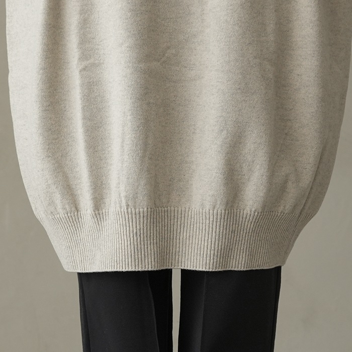 □（e243k182) / evam eva(エヴァムエヴァ) /wool one-piece (ウール