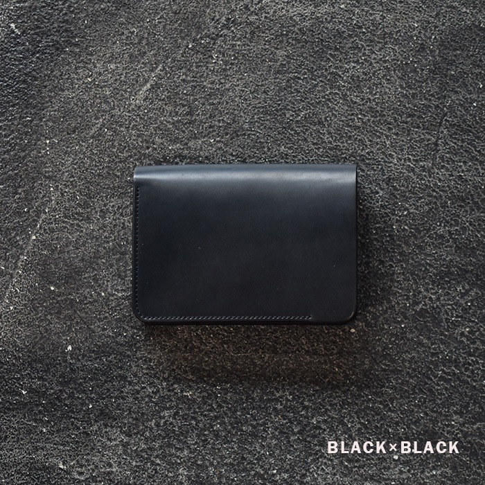 forme flp-30 post wallet コードバン　ブラック flp-30-w) / forme (フォルメ) / 〈Post wallet〉Cordovan（ポスト