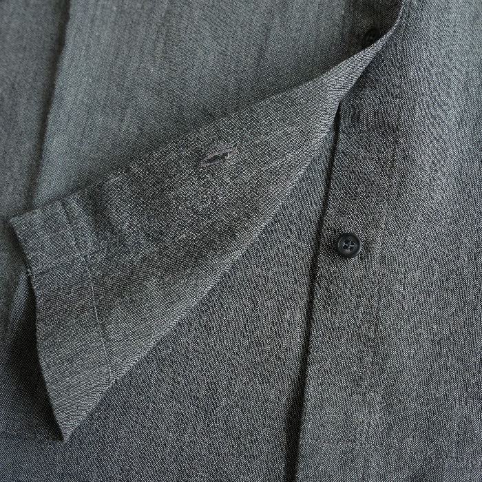 □(e261t075) / evam eva (エヴァムエヴァ) / linen washi no collor