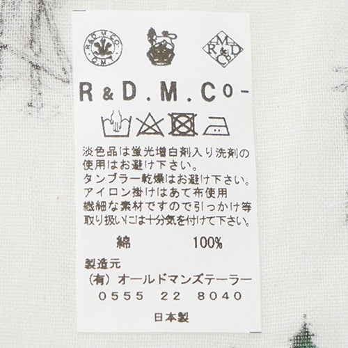 楽天市場】r&d．m．co－ オールドマンズテーラー（レディース