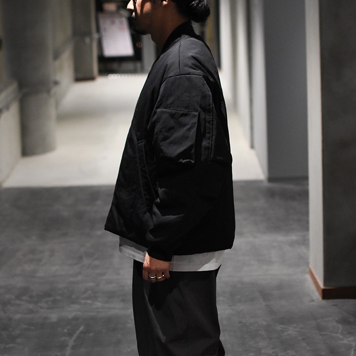 20%OFF】(kon-bl02243) / kontor(コントール) / PADDED FLIGHT JACKET
