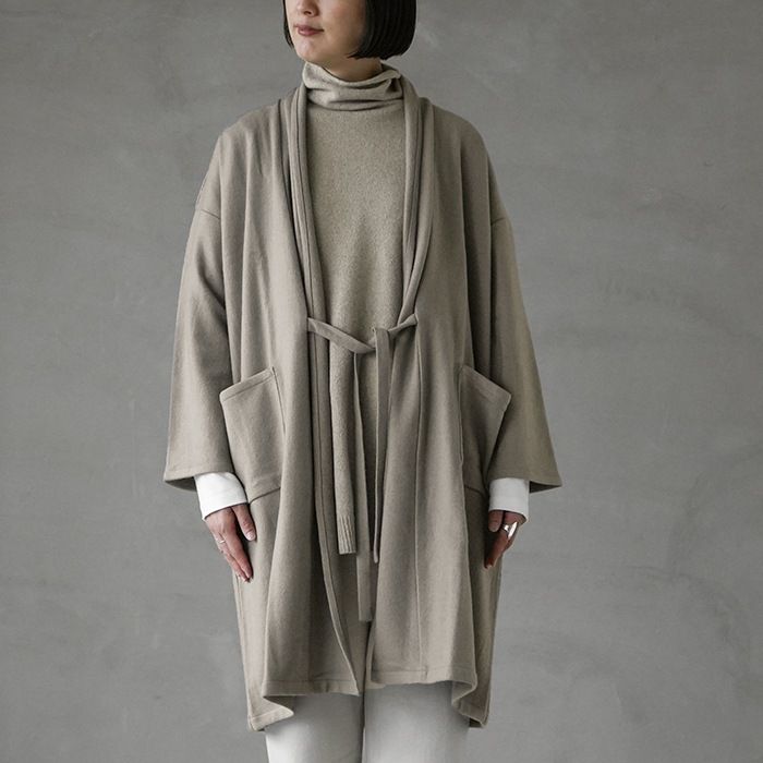 ◎☆（e243c171) / evam eva(エヴァムエヴァ) /wool robe (ウール  
