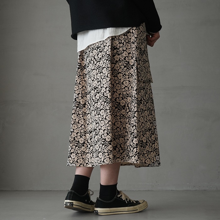 r＆d.m.co- オールドマンズテーラー ワイルドベリー ポケットスカート R & D.M.Co- オールドマンズテーラー ワイルドベリー ポケット