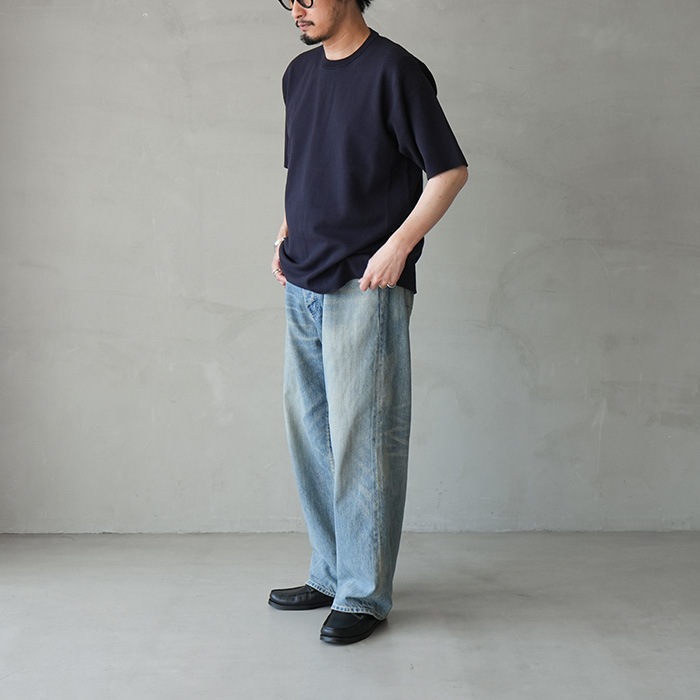 bn-se-003) / BATONER(バトナー) / Essential 32G SMOOTH KNIT T-SHIRT