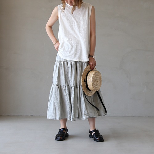 R&D.M.CO-オールドマンズテーラー　スカート R&D.M.Co- オールドマンズテーラー MADRAS CHECK HANGING POCKET