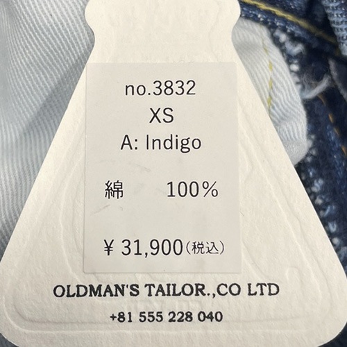 10%OFF】(3832) / R&D.M.Co-/OLDMANS TAILOR(アールアンドディーエム
