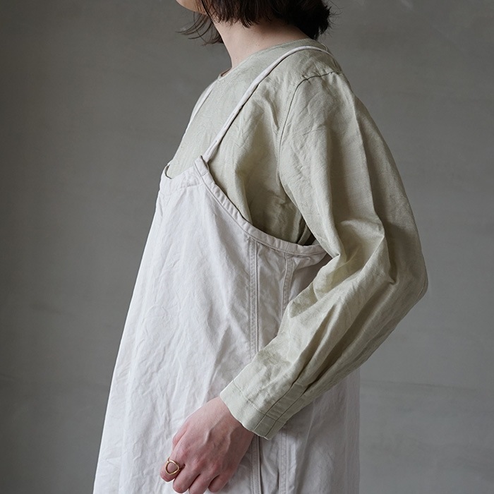 30%OFF】(13507033) Vlas Blomme (ヴラスブラム) / Work Linen Cotton