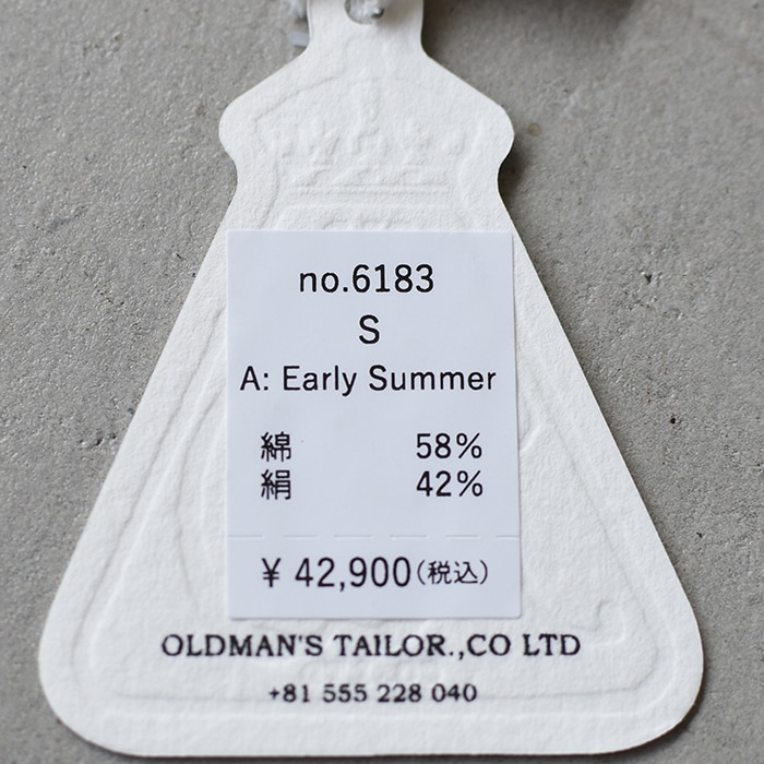 50%OFF】(6183) / R&D.M.Co-/OLDMANS TAILOR(アールアンド