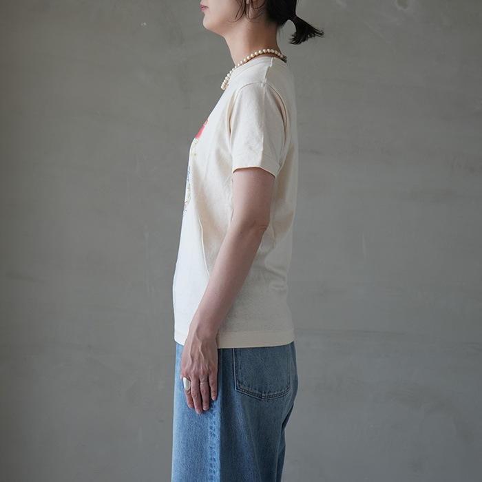 美品【R＆D.M.Co- オールドマンズテーラー】ビクトリアケーキTシャツ青L R&D.M.Co-正規取扱店 オールドマンズテーラー公式通販 R&D.M.Co