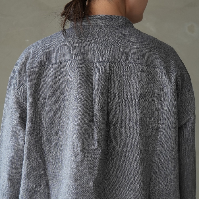 ◎(e261t078) / evam eva (エヴァムエヴァ) / linen washi band collor