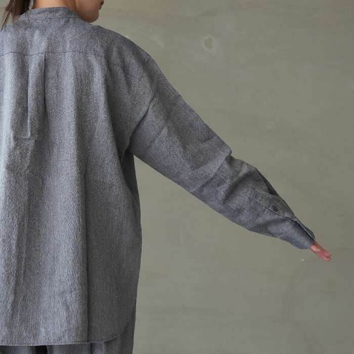 ◎(e261t078) / evam eva (エヴァムエヴァ) / linen washi band collor