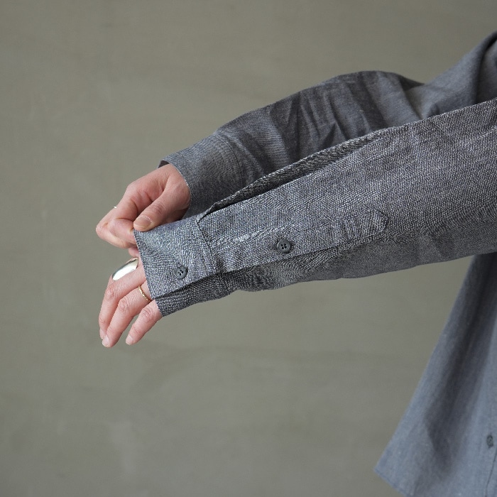 e261t078) / evam eva (エヴァムエヴァ) / linen washi band collor