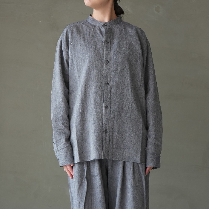 e261t078) / evam eva (エヴァムエヴァ) / linen washi band collor