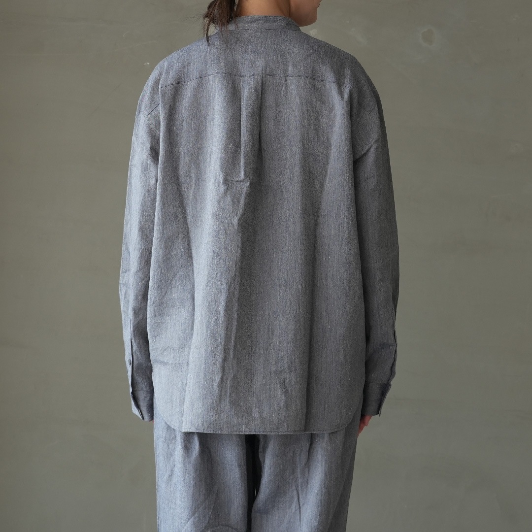 e261t078) / evam eva (エヴァムエヴァ) / linen washi band collor