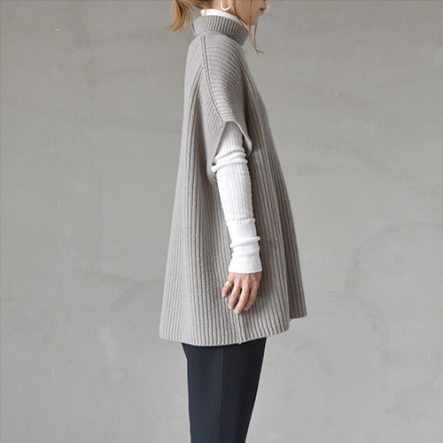 e203k193) / evam eva(エヴァムエヴァ) / soft wool vest(ソフト