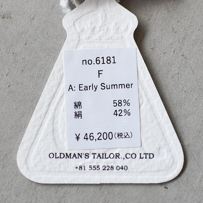 20%OFF】(6181) / R&D.M.Co-/OLDMANS TAILOR(アールアンドディーエム