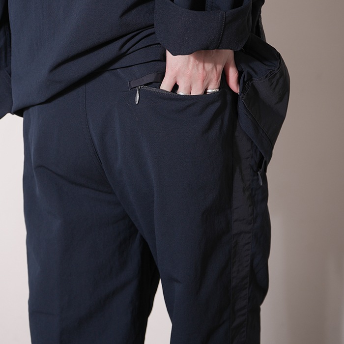 nanamica ALPHADRY Cropped Easy Pants サイズ32 ネイビー アルファ
