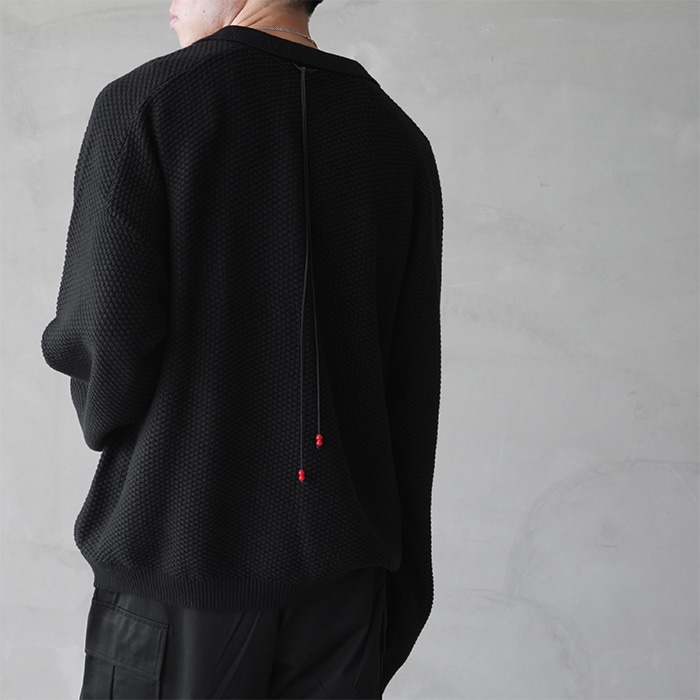 phlannel スキッパーニット anc-kn18) / ANCELLM (アンセルム) / SKIPPER KNIT（スキッパー