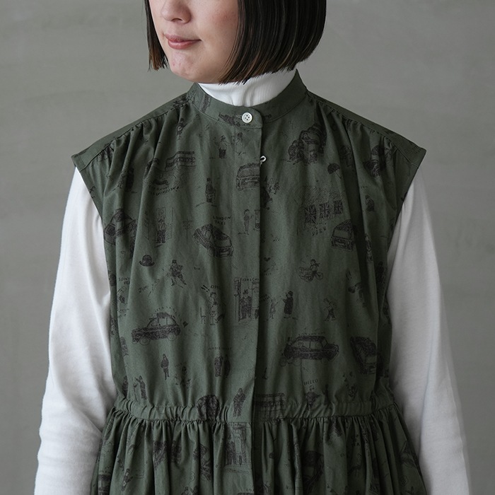 新品未使用 DRESSES TERIORオリジナルトレーナー 1 ラグランスリーブコットンプルオーバー（スウェット・トレーナー